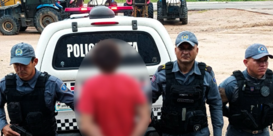 Suspeito de agredir companheira preso