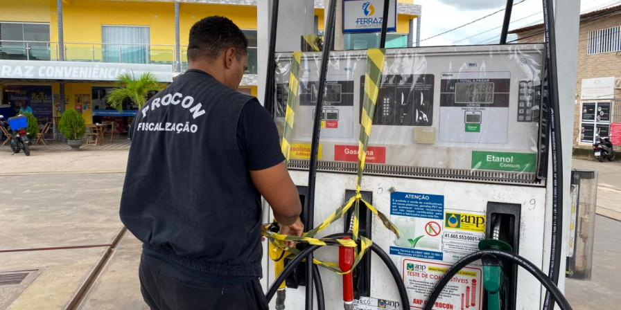 Bombas de gasolina interditadas