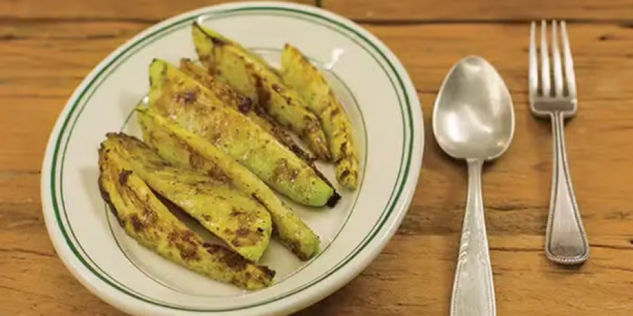 Chuchu assado com cominho