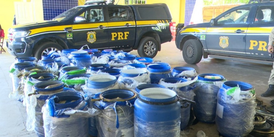 PRF apreende 1 tonelada de supermaconha