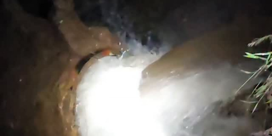 Adutora rompe em Imperatriz