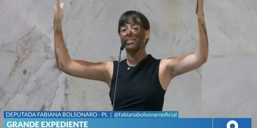 Deputada faz blackface