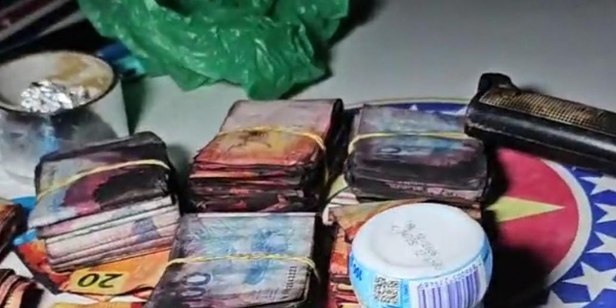 Facão furtado leva polícia a R$ 50 mil