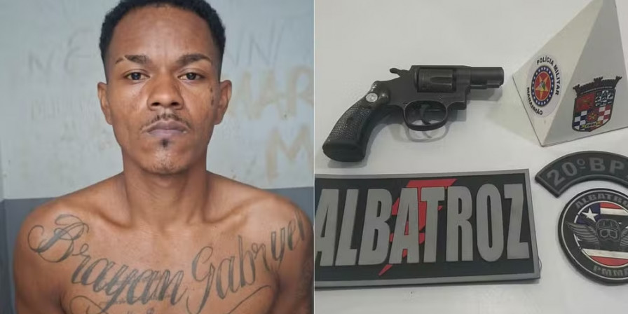 Homem preso após assalto