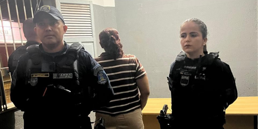 Mulher presa por invasão e agressão