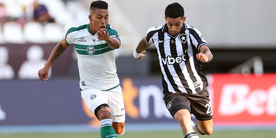 Botafogo e Coritiba empatam