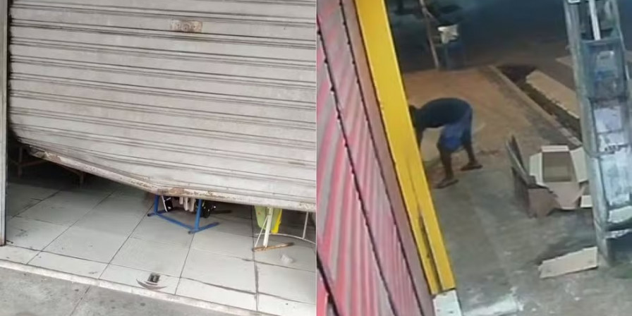 Arrombamento em Santa Inês