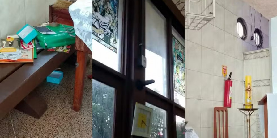 Capela de São Pedro em São Luís é alvo de criminosos pela quarta vez em três anos