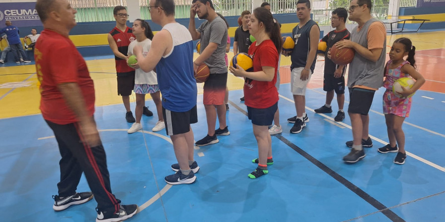 Ceuma promove encontro esportivo para pessoas com Síndrome de Down