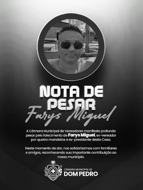 Nota de pesar. (Foto: Reprodução/Instagram)