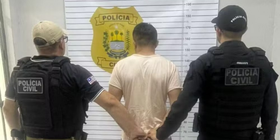 Suspeito de estuprar filha preso