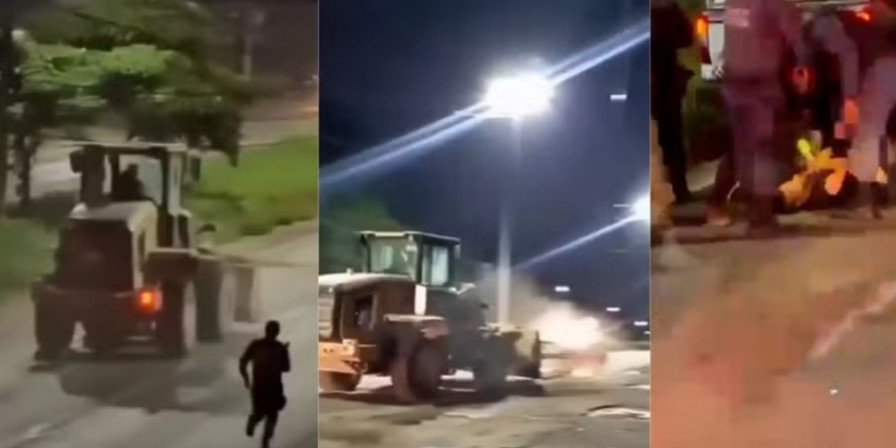 Homem que dirigiu trator de forma perigosa é liberado