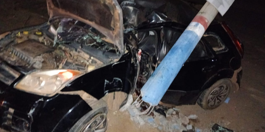 Acidente fatal na BR-226: Colisão contra poste deixa uma vítima em Barra do Corda