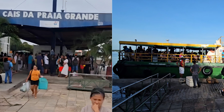 Travessia para Alcântara atrasa