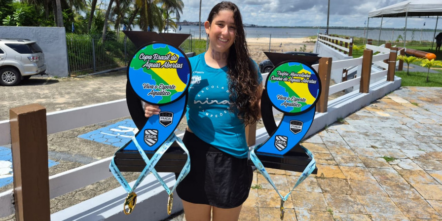 Sofia Duailibe fatura 7 medalhas
