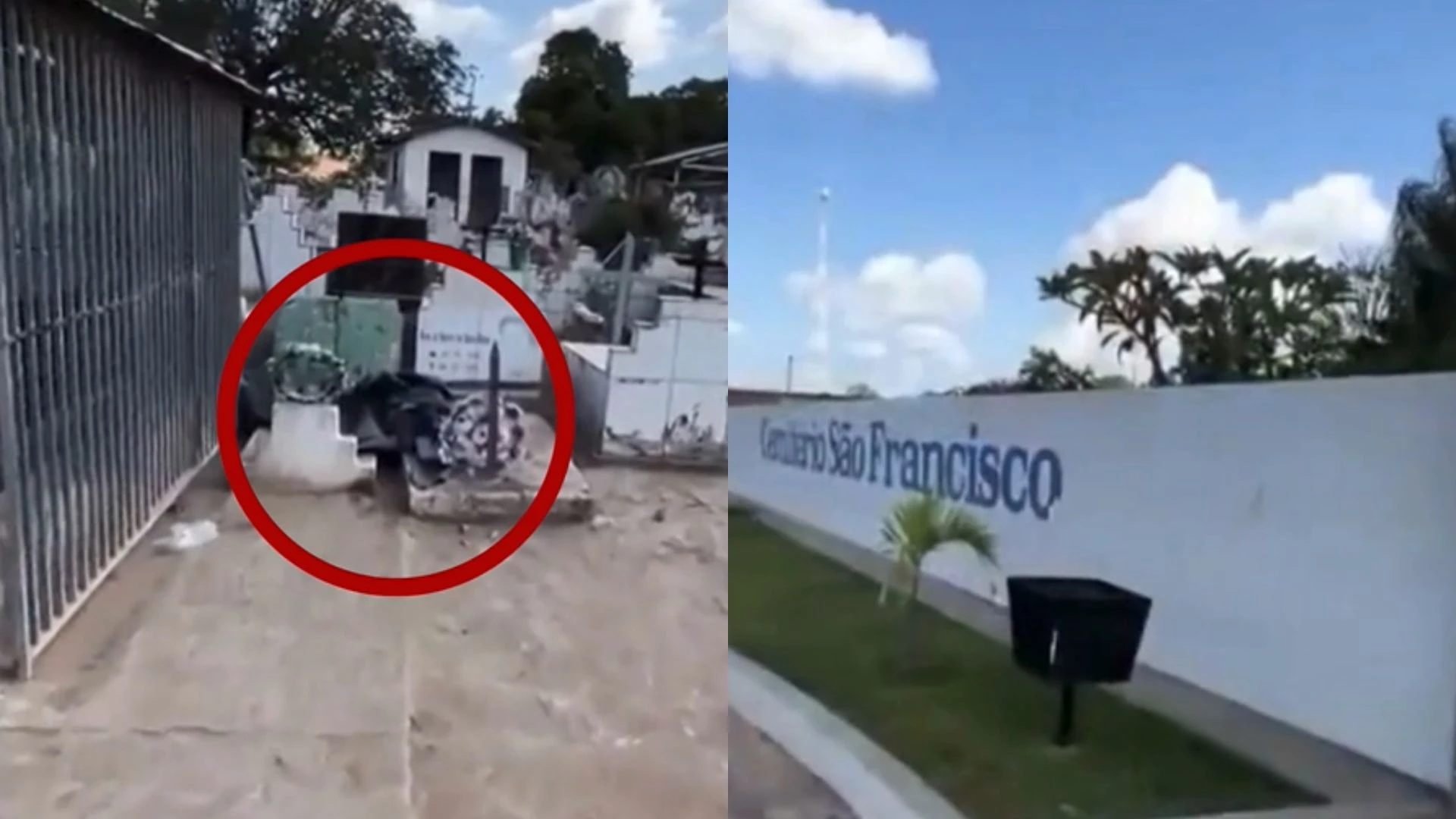 IML recolhe corpo que permaneceu por quase três dias em cemitério em Barra do Corda.