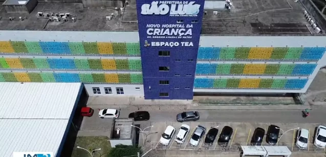 Hospital da Criança Odorico Amaral de Matos, em São Luís.