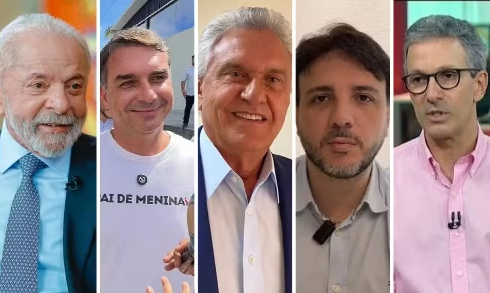 Candidatos à presidência da República.
