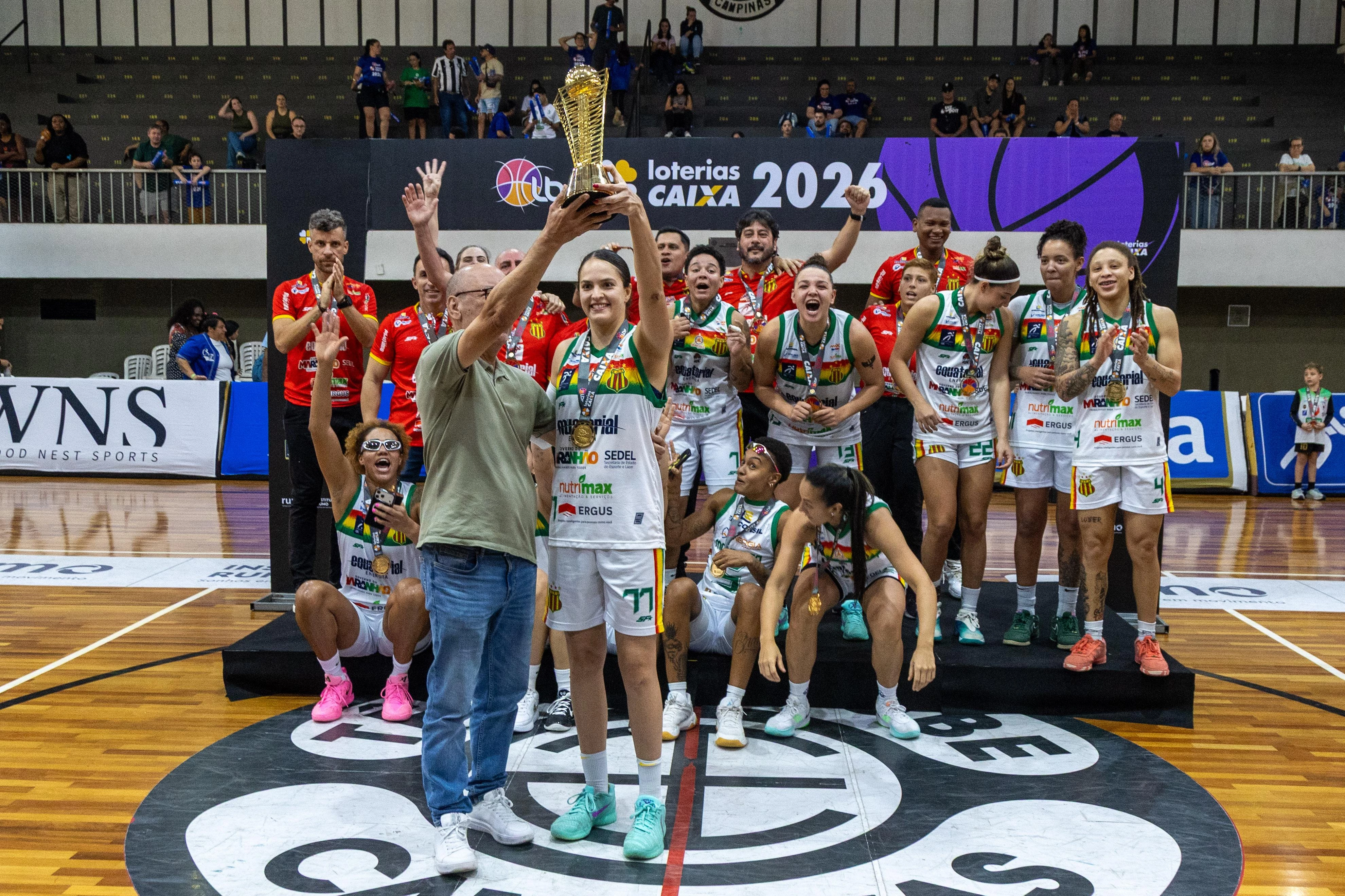O Sampaio Basquete venceu o Unimed Campinas nas Finais da LBF 2026.