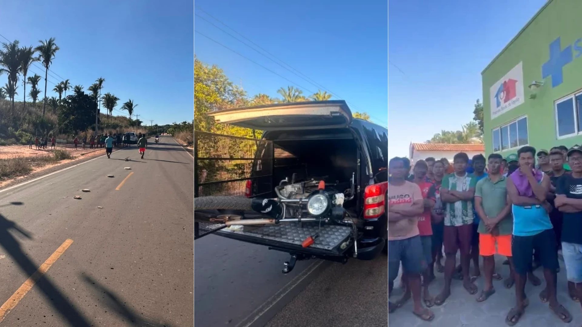 Criança indígena de 4 anos morre em acidente entre Barra do Corda e Fernando Falcão.