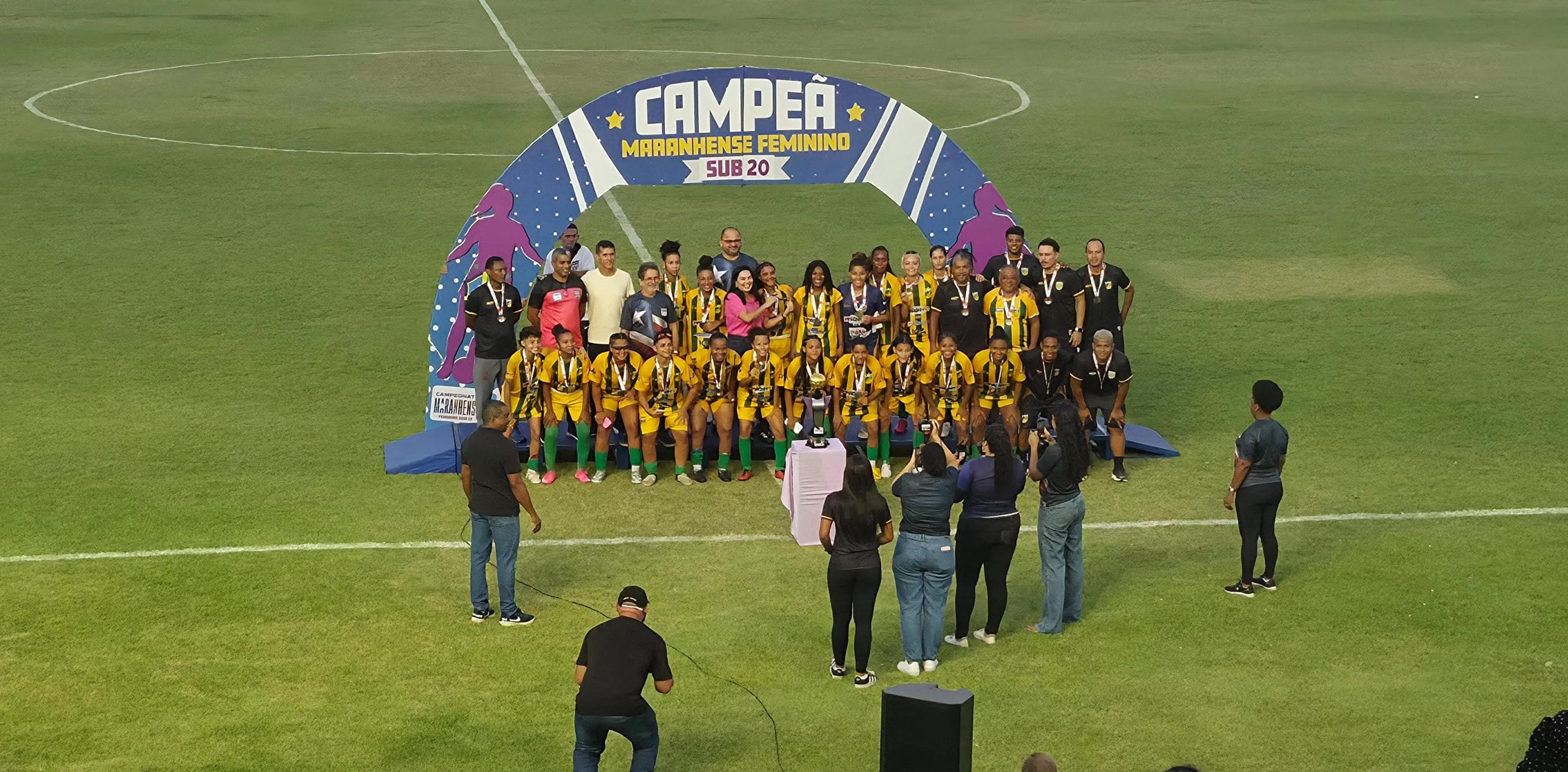 O Luminense é o campeão maranhense feminino Sub-20 de 2026.
