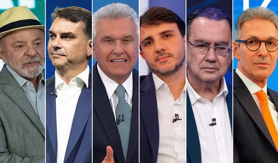 Candidatos à presidência da República.