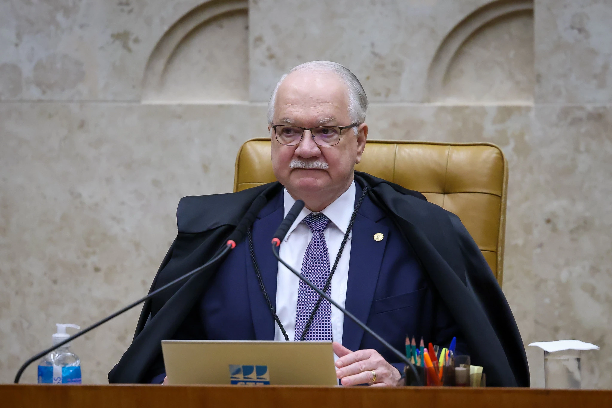 Edson Fachin, presidente do STF.