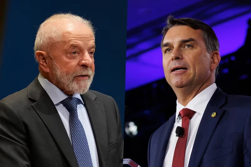Lula afirma que Flávio Bolsonaro tem ligação com milicianos, critica Banco Master e defende discutir mudanças no STF se for reeleito.