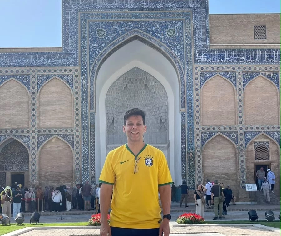 O enxadrista maranhense Rafael Leitão foi técnico e capitão do Brasil na Olimpíada de Xadrez.