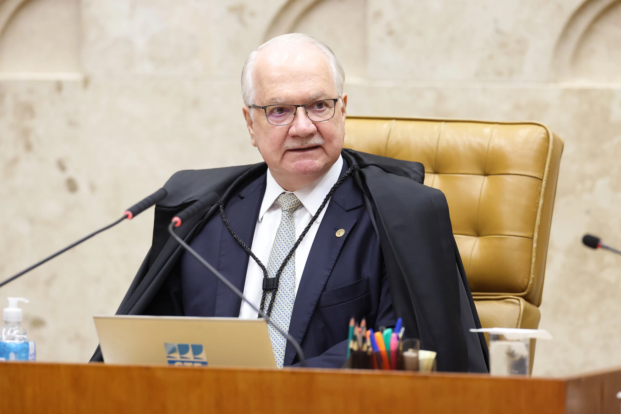 Edson Fachin, presidente do STF.