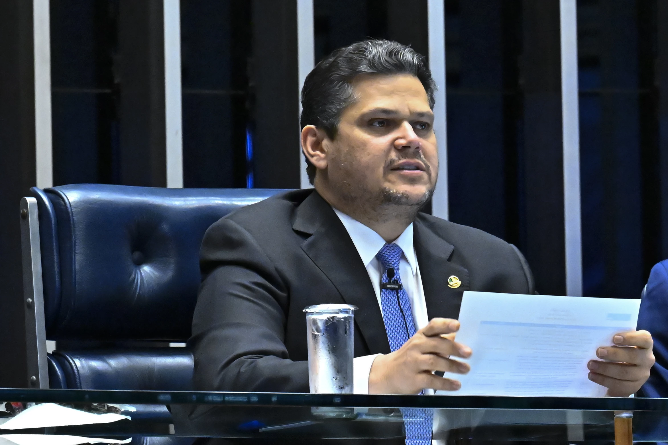 Davi Alcolumbre, presidente do Senado.