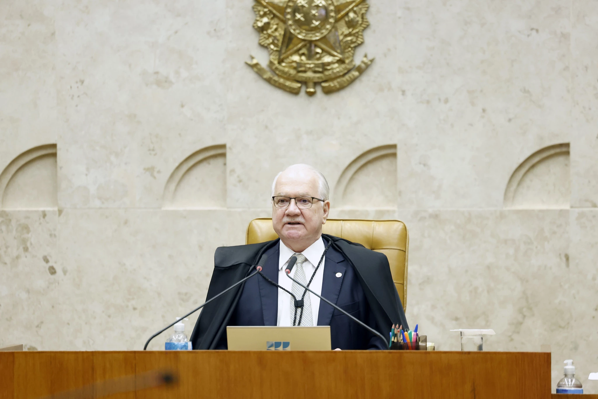 Edson Fachin, presidente do STF.