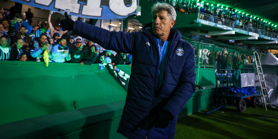 Renato Gaúcho celebra vitória fora de casa do Grêmio no Brasileirão — VÍDEO