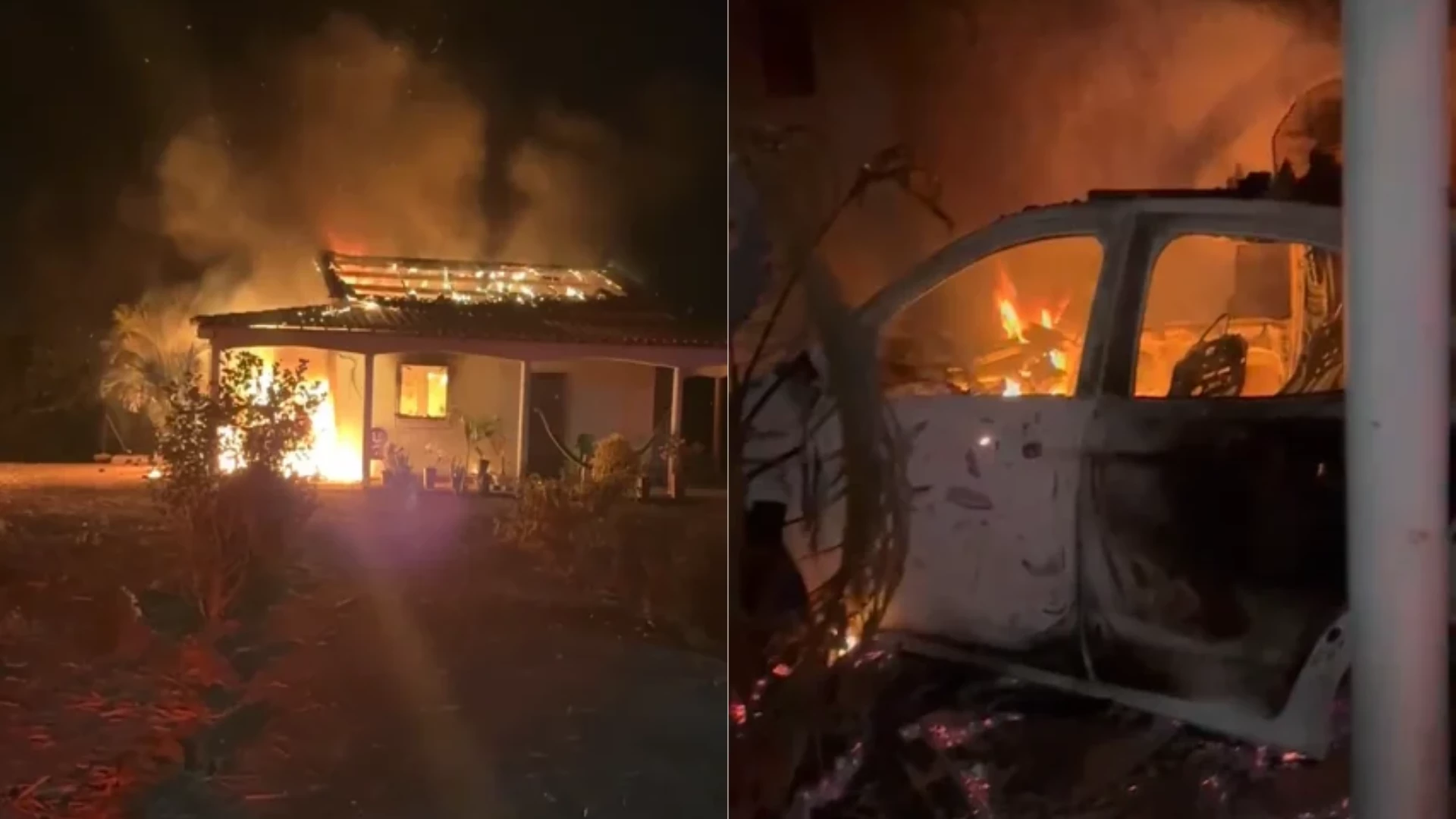 Incêndios após homicídio podem ter sido motivados por vingança. (Foto: Reprodução/Redes sociais)