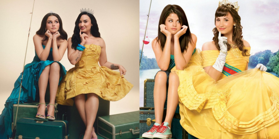 Entenda: Selena Gomez e Demi Lovato recriam vídeos antigos em parceria inédita