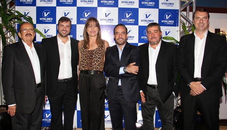 Sócios da Clínica Vitalmed no evento de apresentação do empreendimento, em São Luís