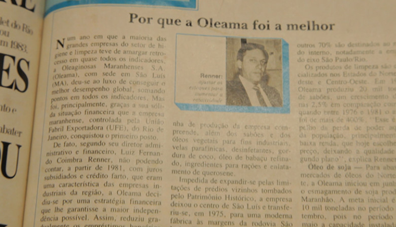 Oleama: a empresa maranhense...