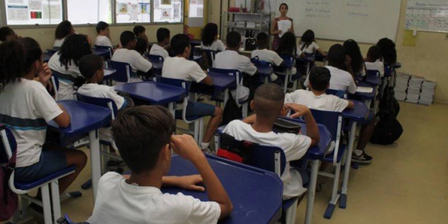 Imagem meramente ilustrativa de uma sala de aula