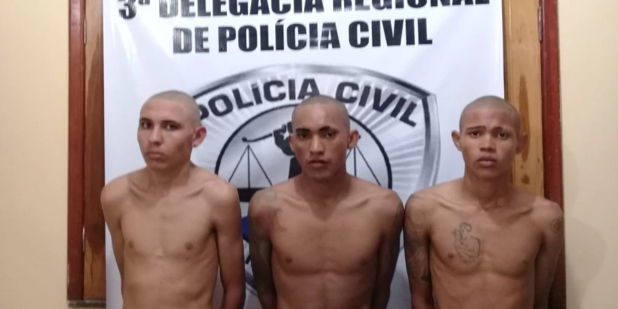 O trio foi preso em Itapecuru Mirim.