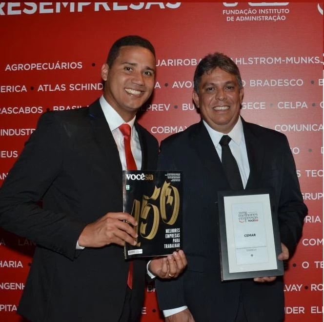 Ytaquirate Soeiro e Augusto Dantas (presidente da Equatorial MA)