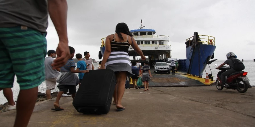 Usuários poderão viajar normalmente de ferry-boat no Carnaval, garante a MOB