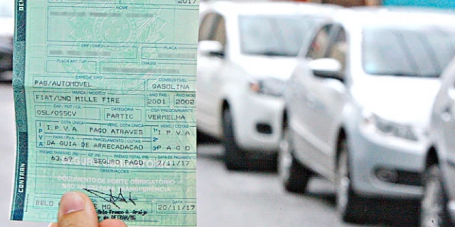Débitos do IPVA podem ser parcelados sem juros e multas