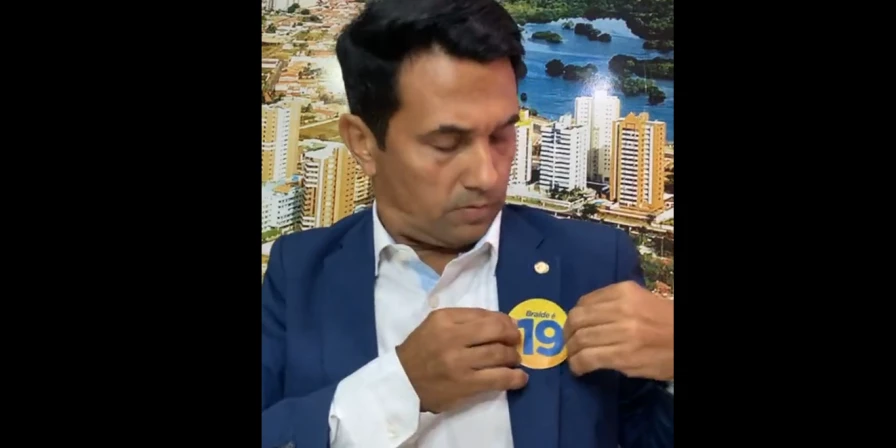 Wellington do Curso manifestou preferência por Eduardo Braide em suas redes sociais