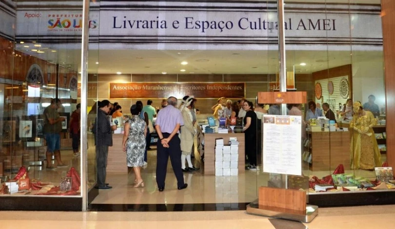 Espaço cultural e Livraria AMEI no São Luís Shopping. (Reprodução)
