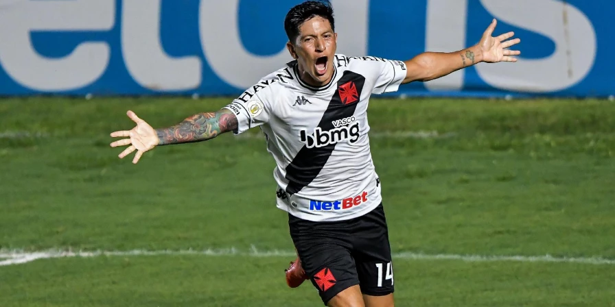 Germán Cano, atacante do Vasco