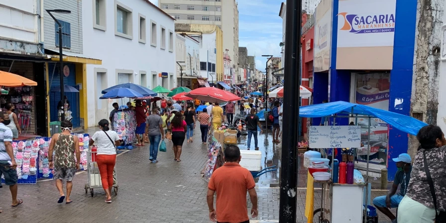 Rua Grande registrou movimentação boa neste feriado