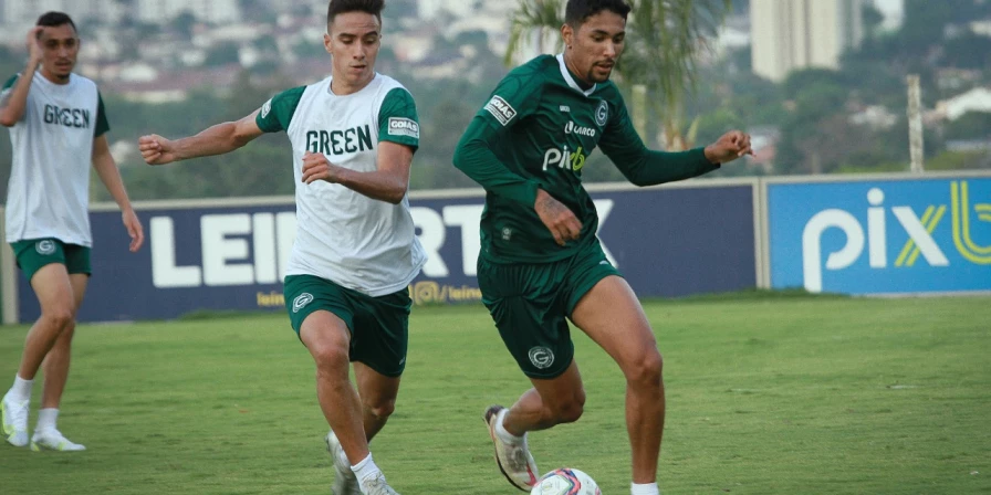 Goiás em preparação para o confronto