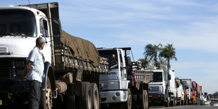 As maiores altas no valor médio do frete por quilômetro por eixo foram registradas no Maranhão